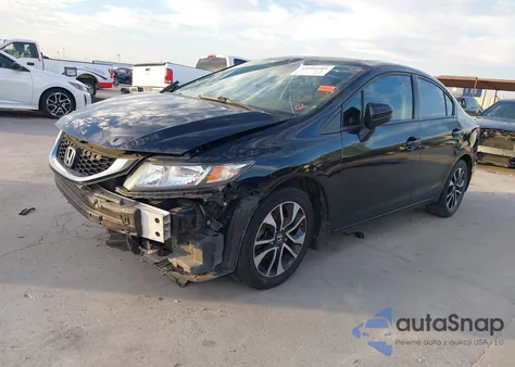 2015 Honda Civic Ex из США, поврежденный, VIN 19XFB2F82FE080477